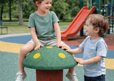 Jeu sur les champignons en caoutchouc HEXDALLE